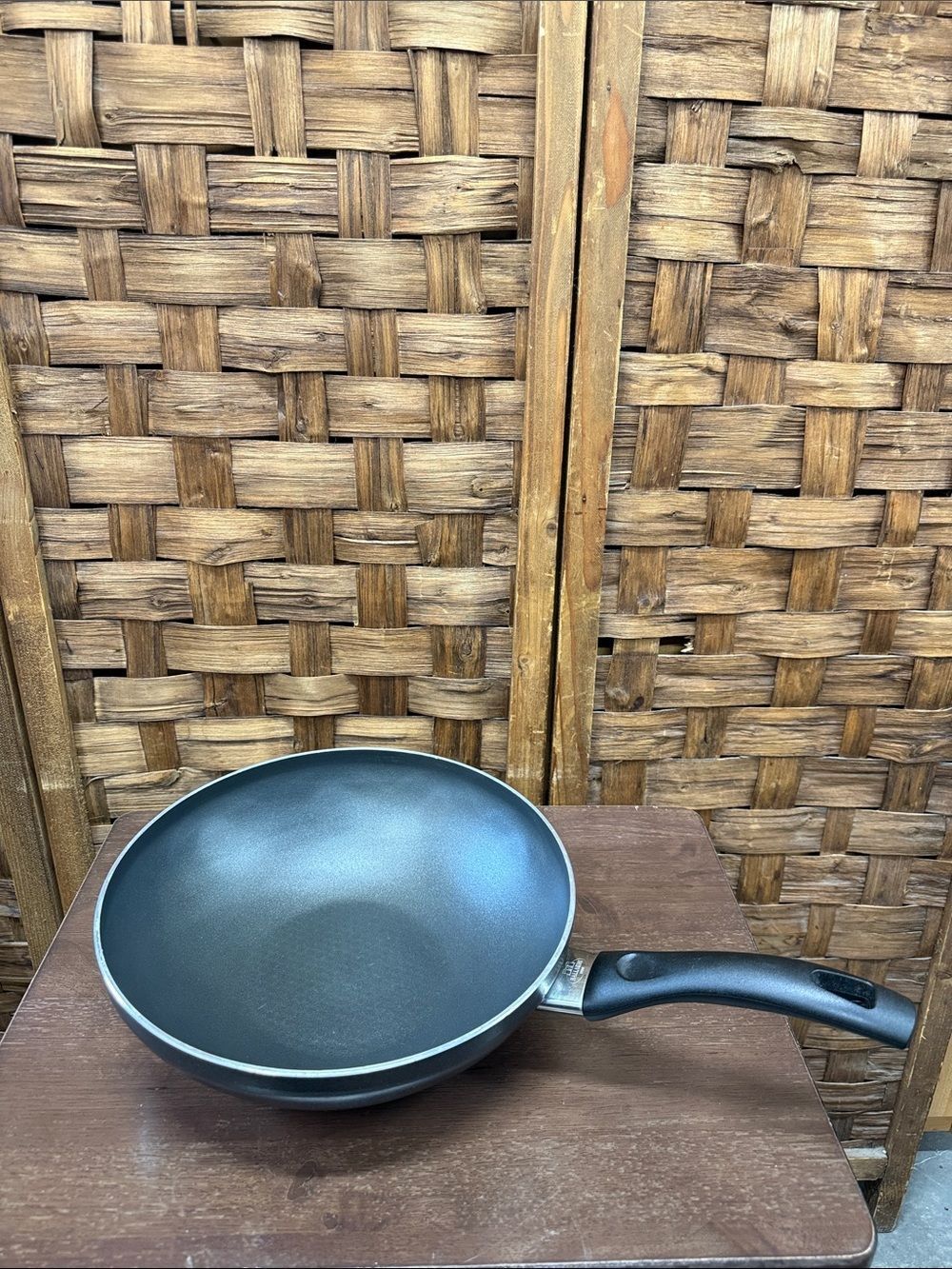 Ballarini Nonstick Black Frying Pan with Ergonomic Handle - Home Kitchen
